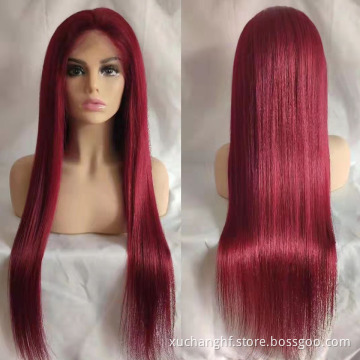 Wholesale HD Brazilian Hair Wig Human Hair 360 13x6 Transparent Lace Frontal Wigs Vendor Full Lace Wig With Baby Hair For Women